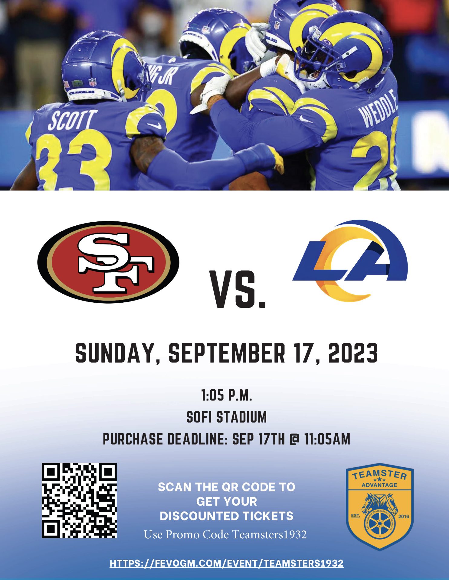 49ers against the rams
