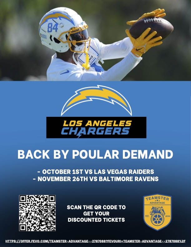 LA Chargers Discounted Tickets